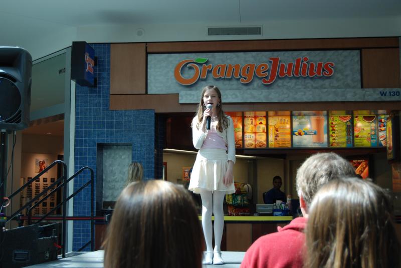 Singing "Amazing Grace"